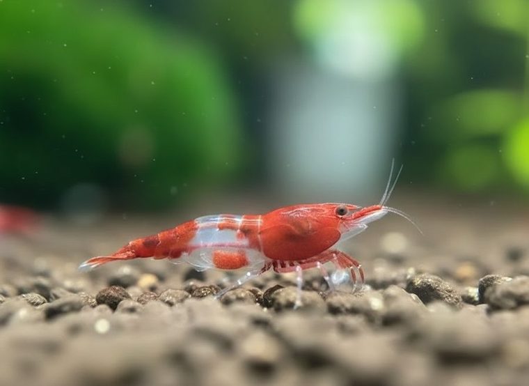 Red Rili Garnele — Neocaridina davidi